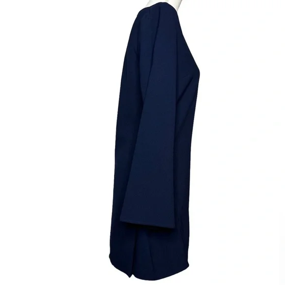 Finders Keepers Fly Away Dress in Navy Blue